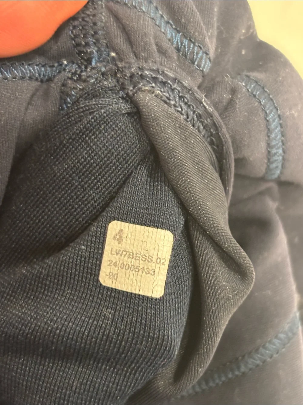 lululemon athletica Navy High-Rise Workout Shorts